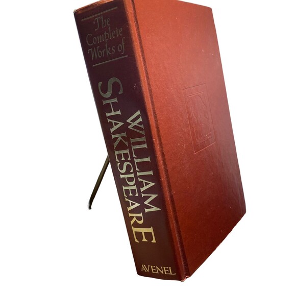 The Complete Works of William Shakespeare Avenel Hardback 1975 - Picture 2 of 3